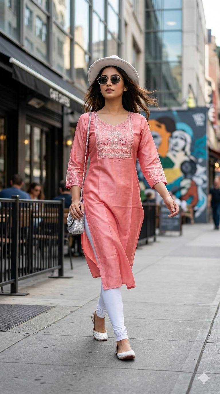 STYLE VOL 08 By Fashid Designer Ethnic Wear Collection Cotton Kurtis At Wholesale Price